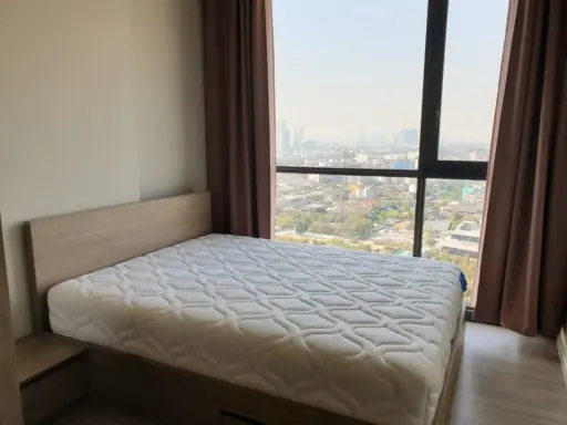For rent, The Line Wongsawang, high floor, clear view furniture You must reserve this one, don't be late.