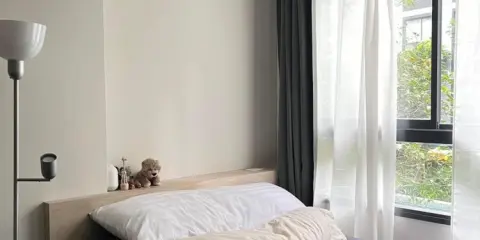 ปล่อยเช่า เดอะ มูฟ บางนา ชั้น 2 ห้องสตูดิโอ ตกแต่งครบ พร้อมทีวีจอใหญ่ สายดูหนังห้ามพลาด จองด่วน