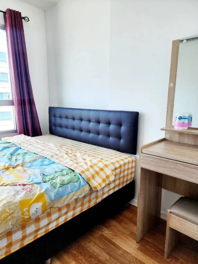 For rent: Lumpini Ville Nakhon In Riverview, high floor, ready to move in, fully furnished, affordable price.