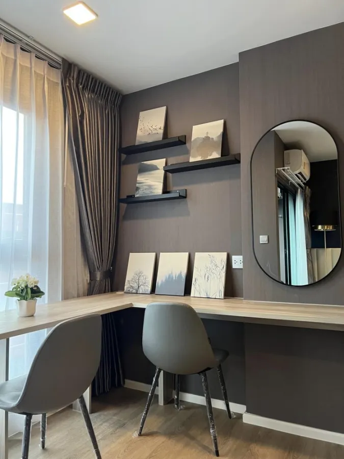 Kave Tu for rent, nice decorated room, 8th floor, top floor, plus pool view Convenient, complete in one place Well like this, you have to come and res