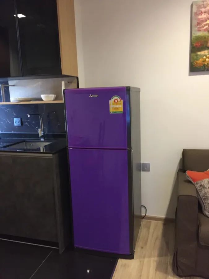 For sale, for rent!! Condo The Line Chatuchak-Mo Chit, 19th floor, fully furnished, just bring your bags and move in. Don't miss out!!