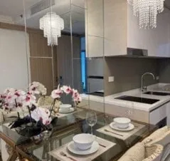 ให้เช่า The Rivera Jomtien Pattaya ชั้นสูง วิวสวย บรรยากาศดีมาก ห้องตกแต่ง Buit-In หัวเตียงสวยๆ ด่วน