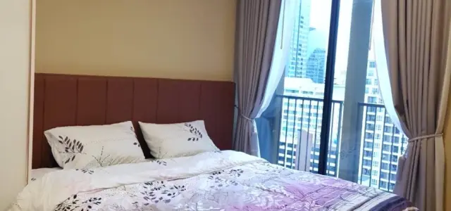 ให้เช่า โนเบิล บี 19 ชั้น 18 วิวิสวย เฟอร์นิเจอร์บิ้วอินอย่างดี เครื่องใช้ไฟฟ้าอย่างดี แบบนี้ต้องจอง images
