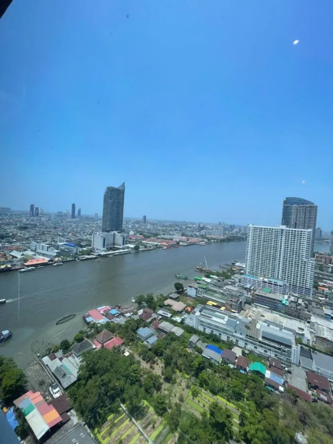 ให้เช่า Chapter Charoennakhorn-Riverside ห้อง STUDIO ตกแต่งน่าอยู่ มีสไตล์สุดๆ ไม่จองพลาดมาก