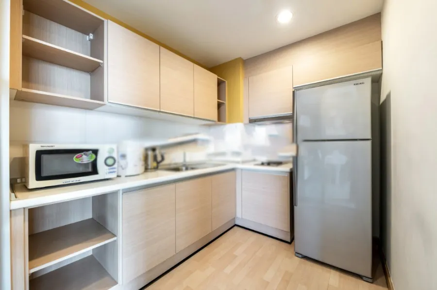 For rent Rhythm Ratchada, corner room, beautiful room, beautiful decoration, ready to move in