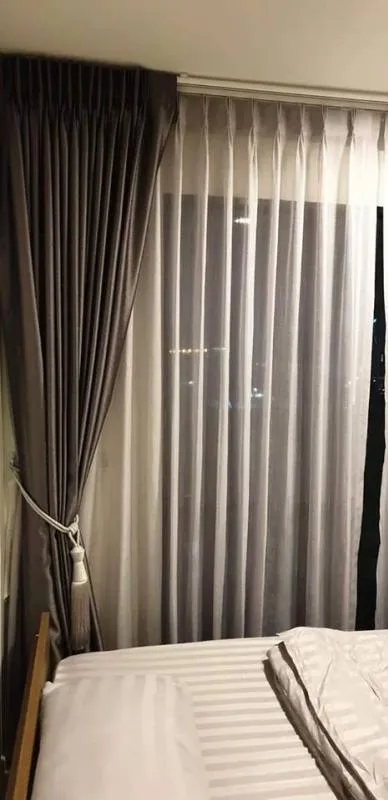 ห้อง 2 นอน น่ารักมุ้งมิ๊ง น่าอยู่น่าย้าย อยู่ได้ 1-3 คน ที่ Kave Condo ห้องสวยพร้อมเข้าอยู่ทุกอย่างใ