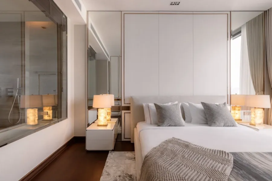 ให้เช่า Q1 Sukhumvit ห้องพร้อมอยู่ เฟอร์พร้อม ชั้นสูง อยู่สบาย จองเลย