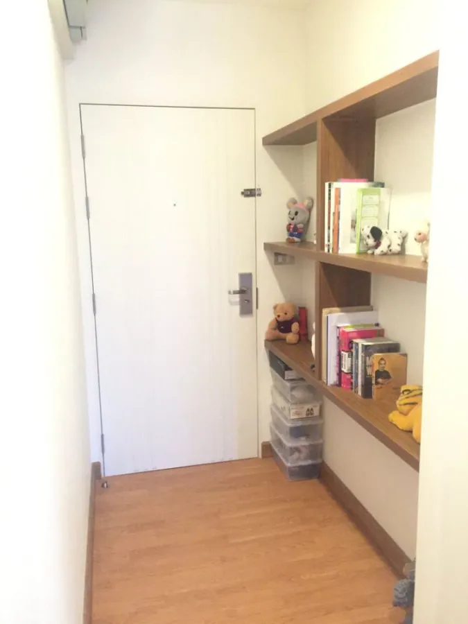 Selling Tree Condo Luxe Sukhumvit 52, good location, near the train station, convenient to travel.