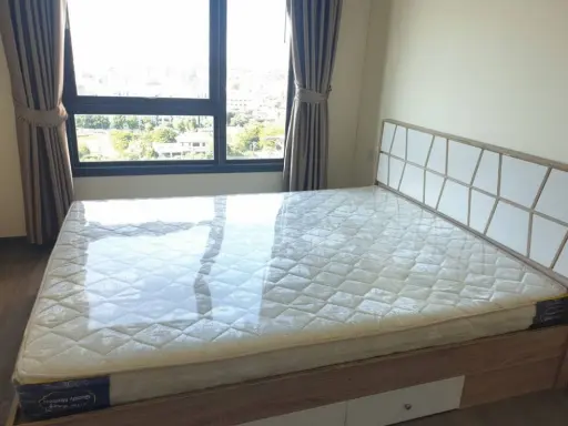 Condo for rent, Rich Park Triple Station, fully furnished, ready to move in. Don't wait.