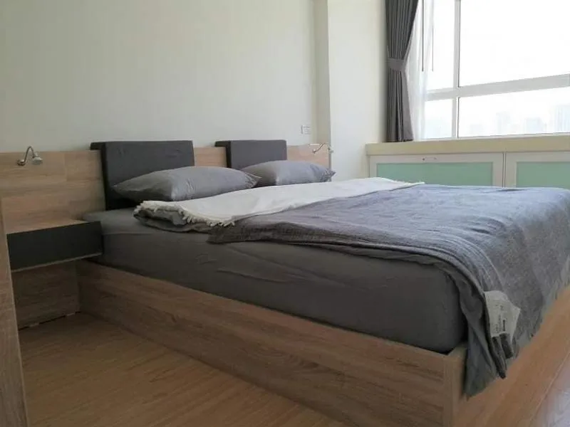 For rent, TC Green Rama 9, wide room, great view, ready to move near MRT Rama 9, super comfortable, hurry up