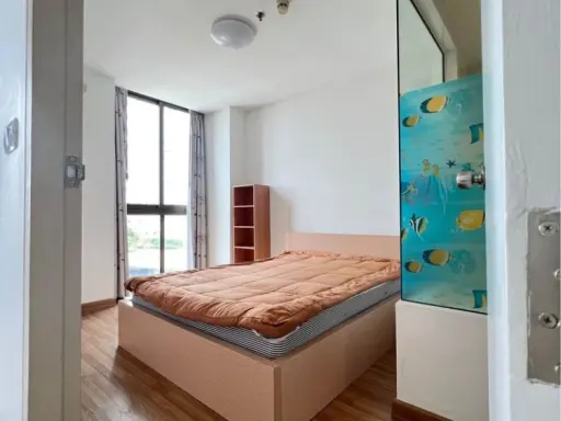 Condo for rent, Ideo Mix Sukhumvit 103, next to BTS, convenient transportation, ready to move in, good location, don't miss it!!