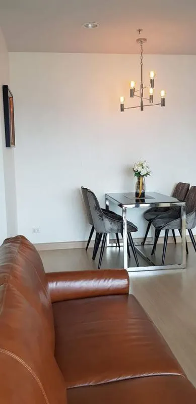 Condo for sale, Supalai Loft, Talat Phlu, 2 bedrooms, 2 bathrooms, 32nd floor, river view, panorama, ready to move in. Hurry up to reserve.