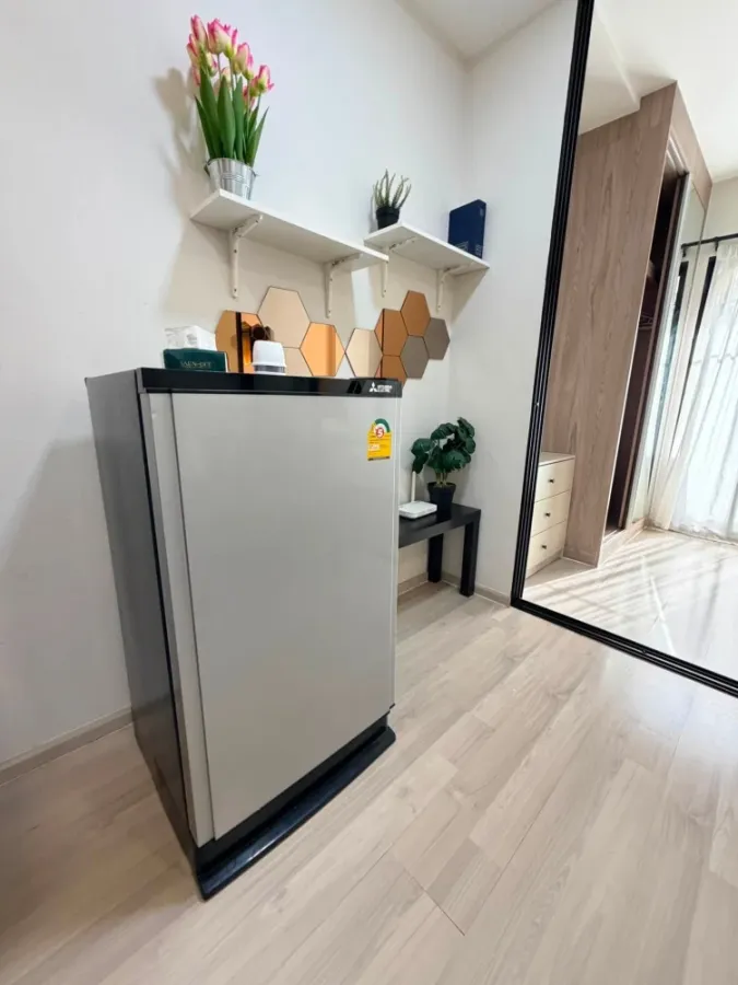 Plum Condo Saphanmai Station for rent. Beautiful room, partitioned into separate areas, fully furnished. Book now!