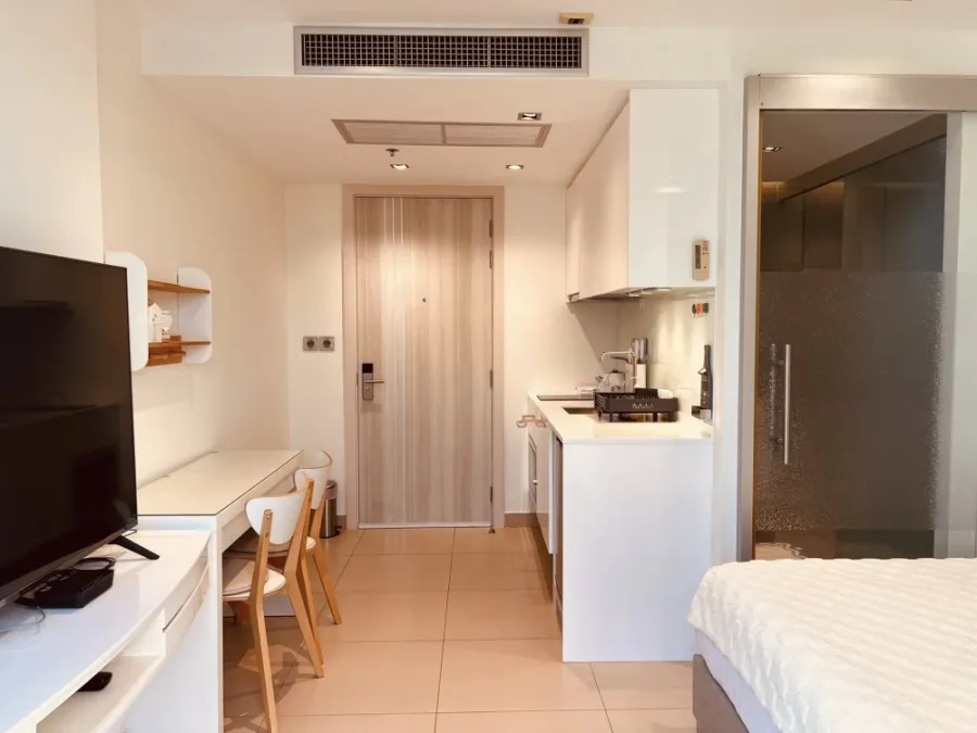ให้เช่า Sands Condominium ห้องสตูดิโอ มาพร้อมสิ่งอำนวยความสะดวกครบครัน วิวทะเลสวย ห้ามพลาด