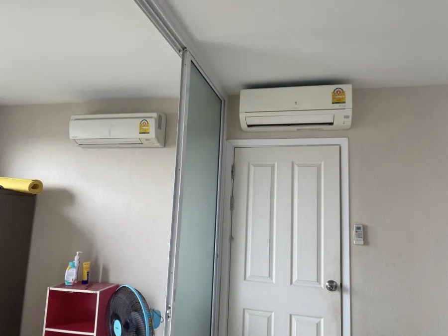 For rent, Plum Condo, Phahonyothin 89, Building B, 7th floor, corner room, comes with complete decoration. Book now, urgent.