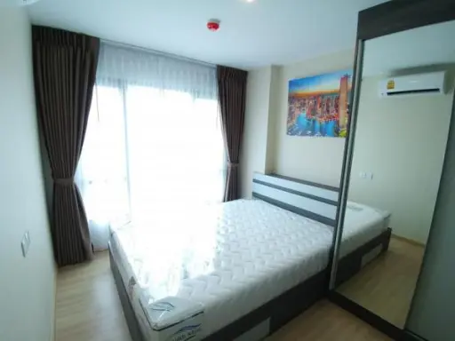 Knightbridge Skycity Sapanmai for rent, decorated room with carrying bags, simple and comfortable on the 6th floor