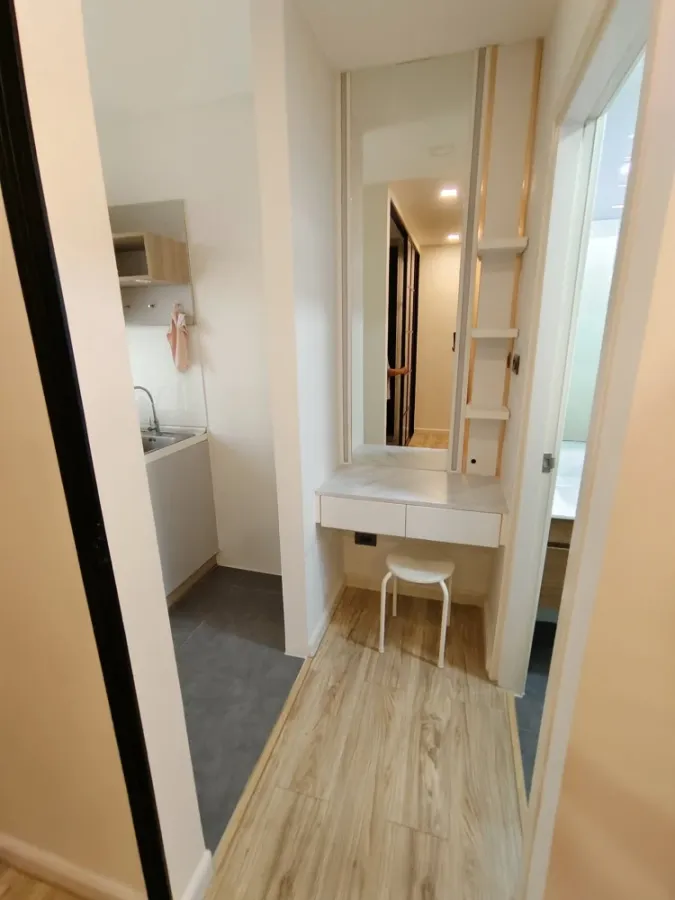 For rent: Groove Condo Ratchada-Ladprao. A nice room on a low floor. Fully furnished. Just bring your suitcase and move in. Reserve now!