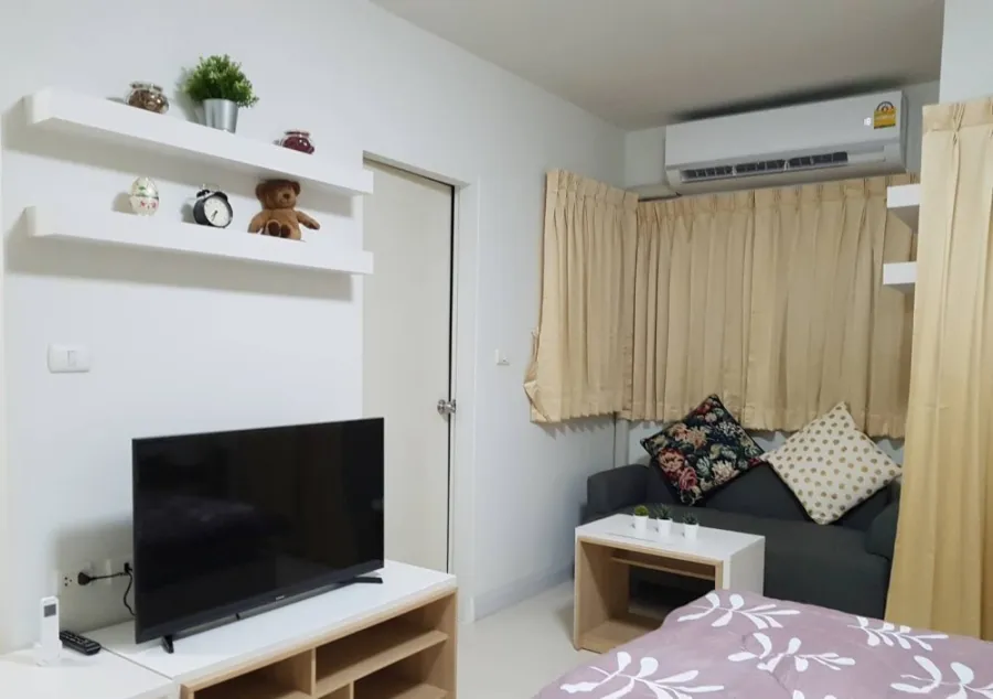 ให้เช่า MY CONDO สุขุมวิท52 ห้องสตูดิโอ ชั้น 7 พร้อมสิ่งอำนวยความสะดวก รีบย้ายเลยจ้า