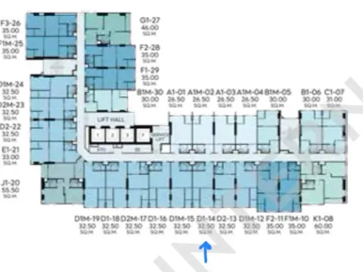 ขายดาวน์ ASPIRE Vibha-Victory ชั้น 16 ตำแหน่งดีที่สุดของชั้น รีบจับจองเลย อย่ารอช้า ด่วนๆ