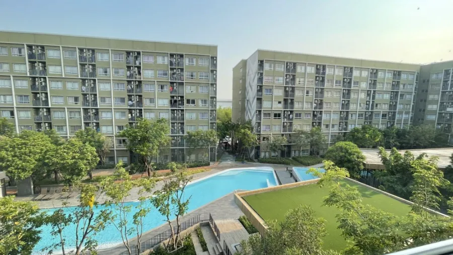 PLUM CONDO Alive 1 with furniture and electrical appliances, 5th floor, pond view, book now