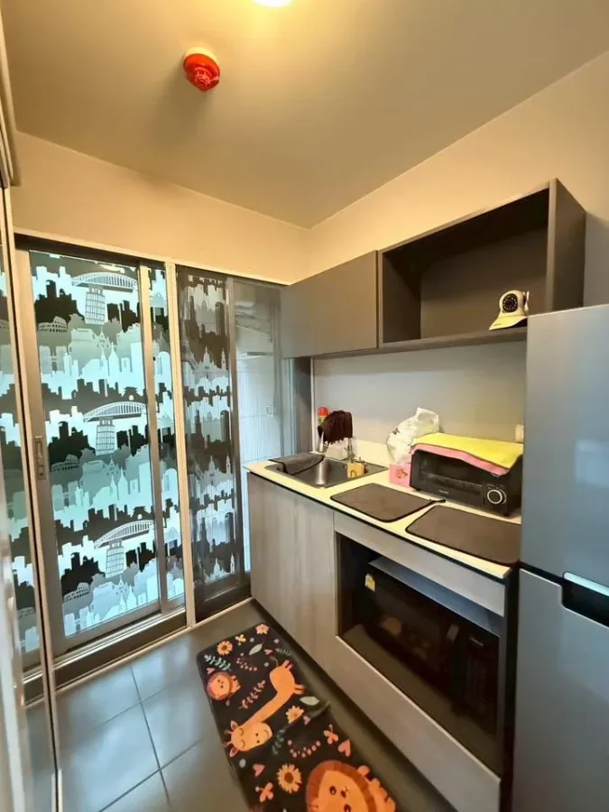 For rent: Dcondo Campus Kampangsaen, 1st floor unit. Great location with complete amenities. What are you waiting for?