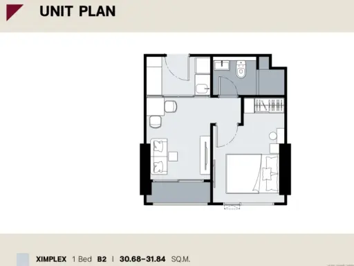 Selling down payment XIM Suksawat - Rama 3, 15th floor, corner room, good project, worth living, reserve now, don't miss out.