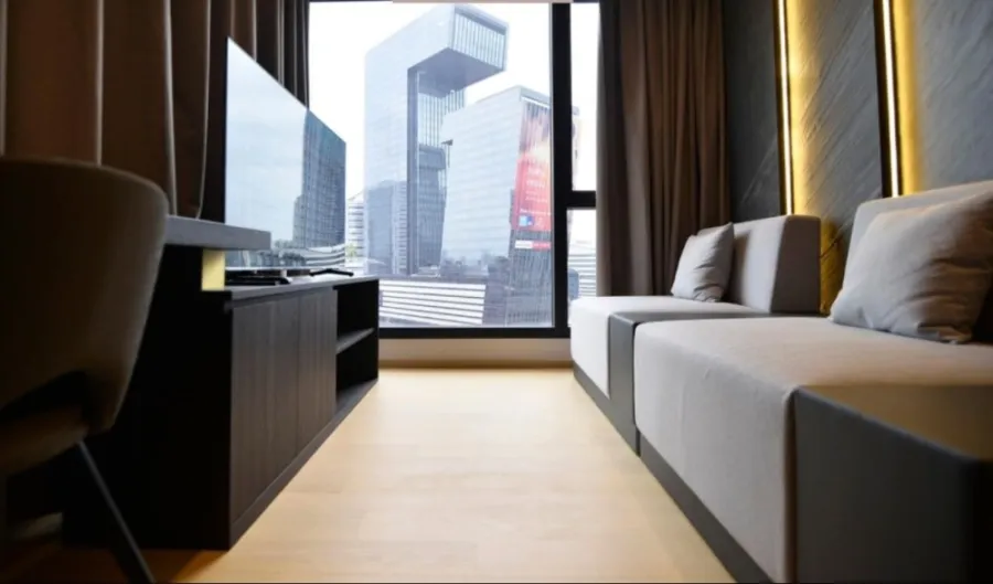 For Rent - Ashton Asoke - Rama 9 ห้องตกแต่งสวยยหรู Built-in พร้อมเครื่องใช้ไฟฟ้าครบทุกชิ้น จองเลย