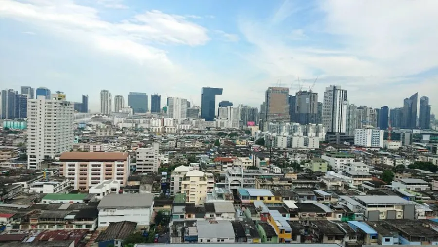 Condo for rent: Casa Condo-Asoke Dindaeng, spacious room, fully furnished, beautiful decoration, very good view. If interested, hurry before you miss it.