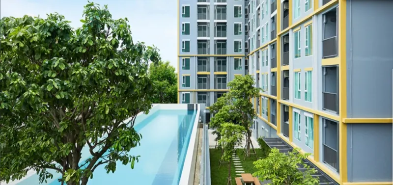 ขาย Plum Condo Ram 60 Interchange ชั้น 2 ห้องแต่งครบ น่าอยู่ จองเลย