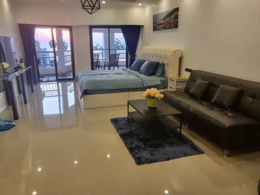 ให้เช่า เมโทร จอมเทียน คอนโดเทล (จอมเทียน) ตกแต่งบิ้วอิน ระเบียงกว้าง วิวทะเล อย่ามัวรอช้า