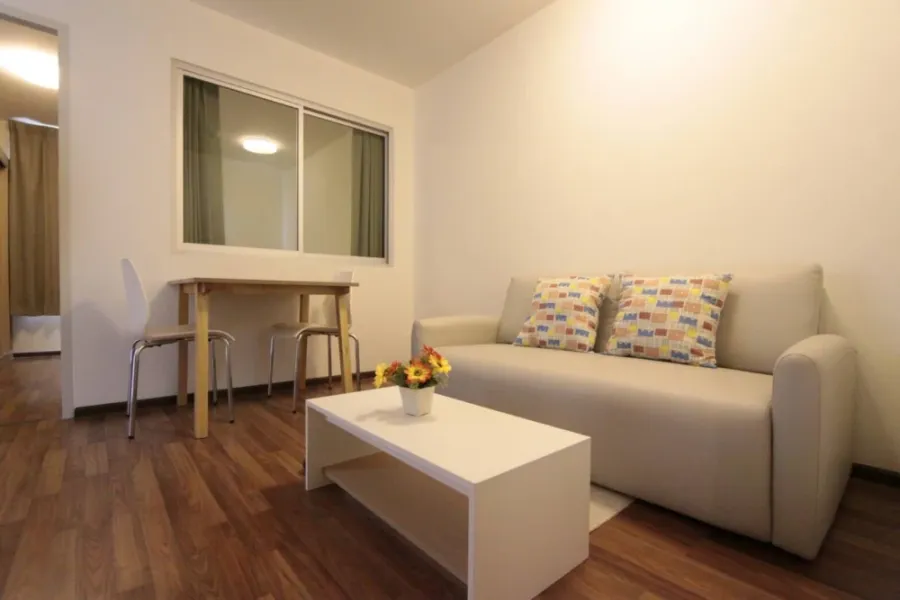 For sale or rent: U Ratchayothin, 1 Bedroom unit, 31.5 sq m. Good size, good ventilation, easy-to-use layout with clear separation of spaces.