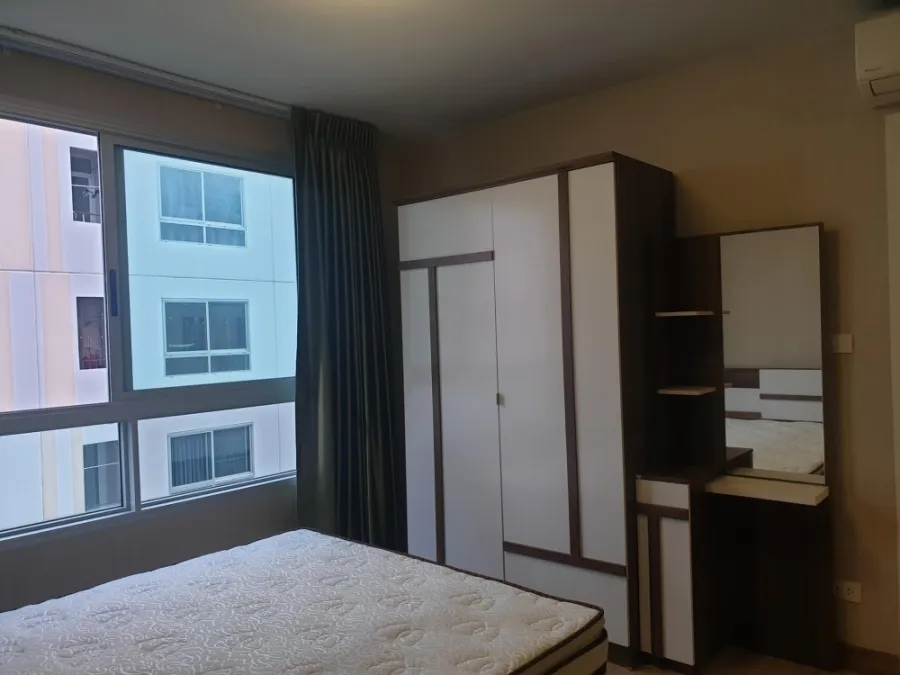For rent, Plum Condo, Phahonyothin 89, Phase 5, 3rd floor, fully furnished, ready to move in, just bring one bag.