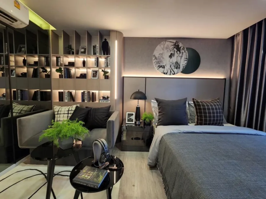 ให้เช่า เคฟ ทาวน์ โคโลนี ห้องน่าอยู่ เฟอร์นิเจอร์ Built-In ครบจบที่เดียว พลาดแล้วจะเสียดายทีหลัง