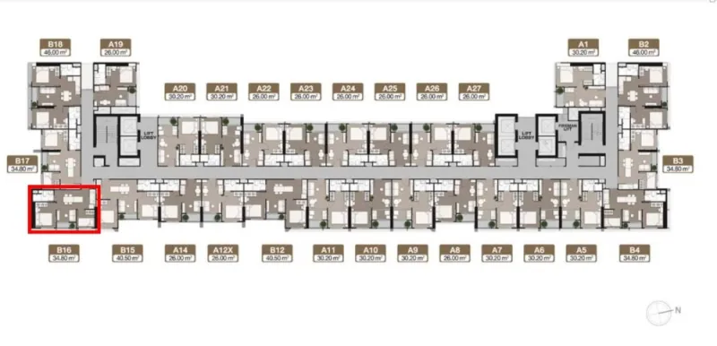ขายดาวน์ NUE District R9 ห้อง 1 Bed plus ห้องมุมมีควงามเป็นส่วนตัว รีบมาเป็นเจ้าของด่วน