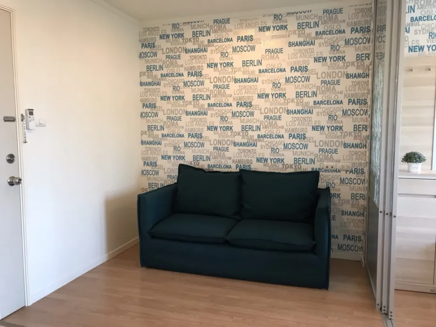 For rent, Lumpini Ville Prachachuen - Phongphet, 2 nice rooms, high floor, great view, if you miss it, you will regret it.
