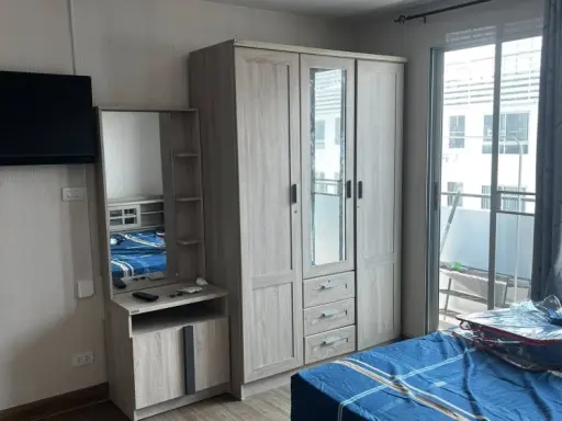 Plum Condo Paholyothin 89 for rent, 8th floor, fully furnished with appliances. Don't miss out!