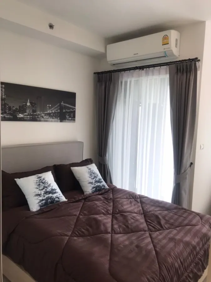 Urgent sale, Condo Chapter One Eco Ratchada-Huai Khwang, 1 bedroom, 1 bathroom, fully furnished, electrical appliances, don't miss it.