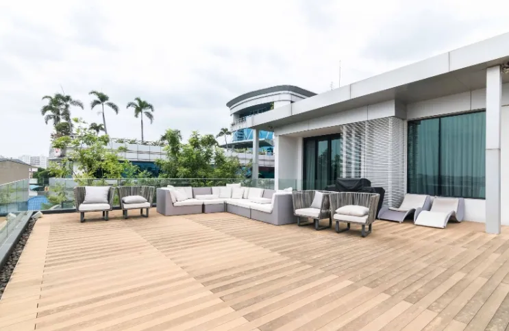 ให้เช่า Canapaya Residences 2 ห้องนอน พื้นที่ใช้สอยเยอะ ตกแต่งสไตล์มินิมอล เฟอร์ครบครัน จองเลย