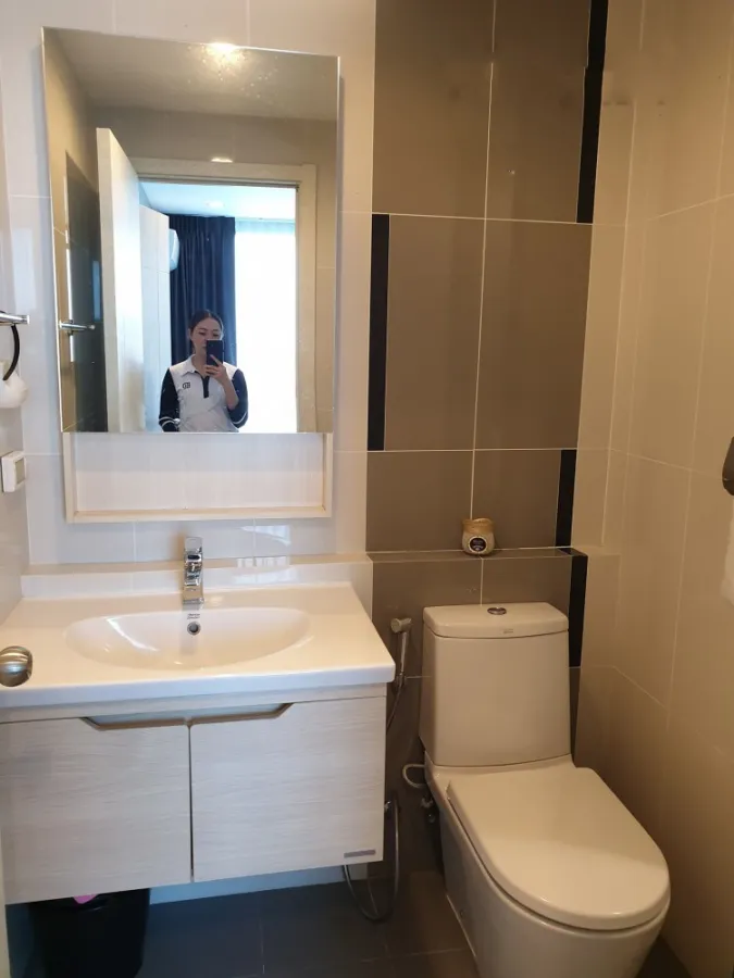 Condo for rent, Artemis Sukhumvit 77, 9th floor, pool view, good location, ready to move in, friendly price, hurry to reserve before it's gone!!