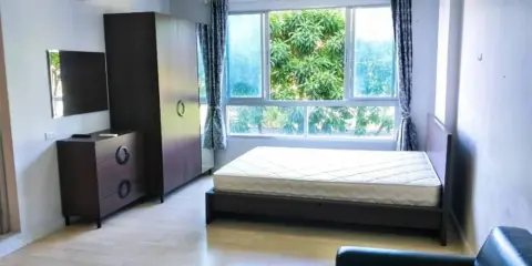 ให้เช่า ดี คอนโด รามคำแหง 64 ห้องสวย เฟอร์ครบ พร้อมอยู่!!