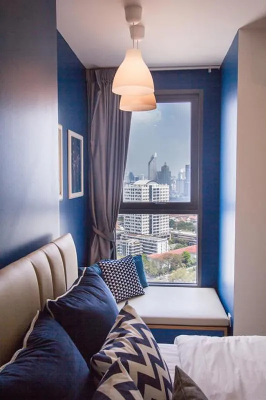 Ideo Q Chula-Samyan for rent, beautiful room, fully furnished, good location ⎯ near Sam Yan MRT 350 m, don't wait !!