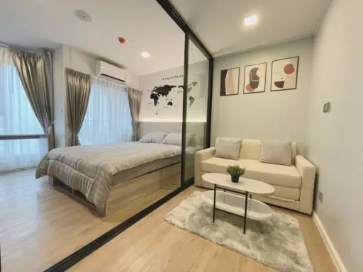 ห้องนี้ห้ามพลาด ตกแต่งสวยลงตัวมาก อยู่ชั้น 8 ได้วิวโล่ง บรรยากาศดีสุดๆ จองเลย ที่ KAVE TU ให้เช่า images