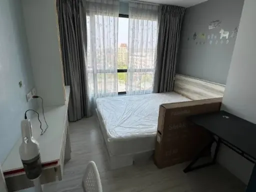 For rent: Mestyle Condo at Sukhumvit-Bangna, 7th floor, fully furnished, ready to move in, reserve now, urgently.