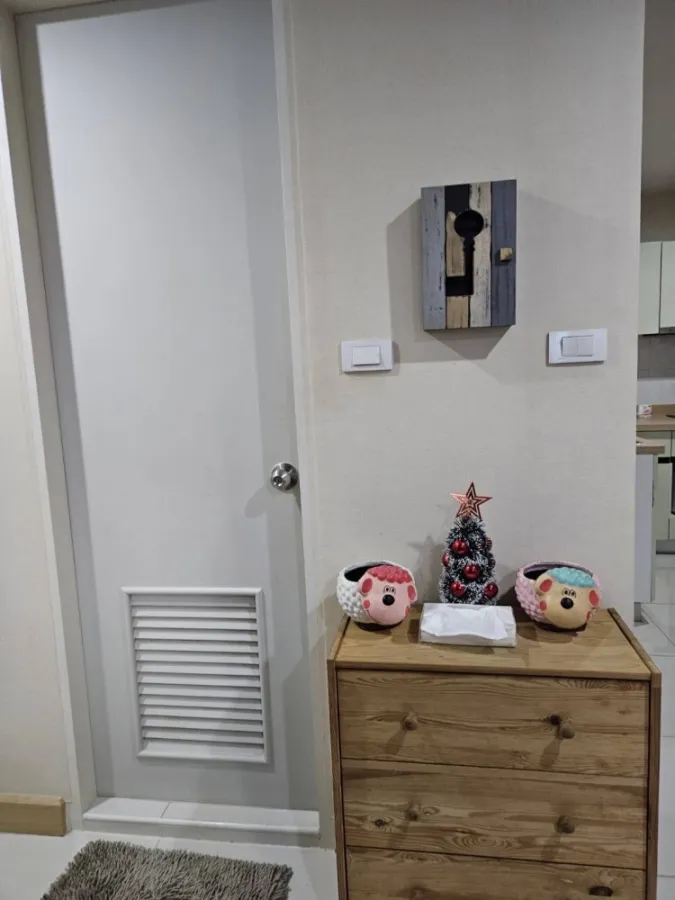 For rent, The President Sukhumvit 81, 6th floor, Building B, corner room, hurry up and book now, don't wait, book now, hurry up.