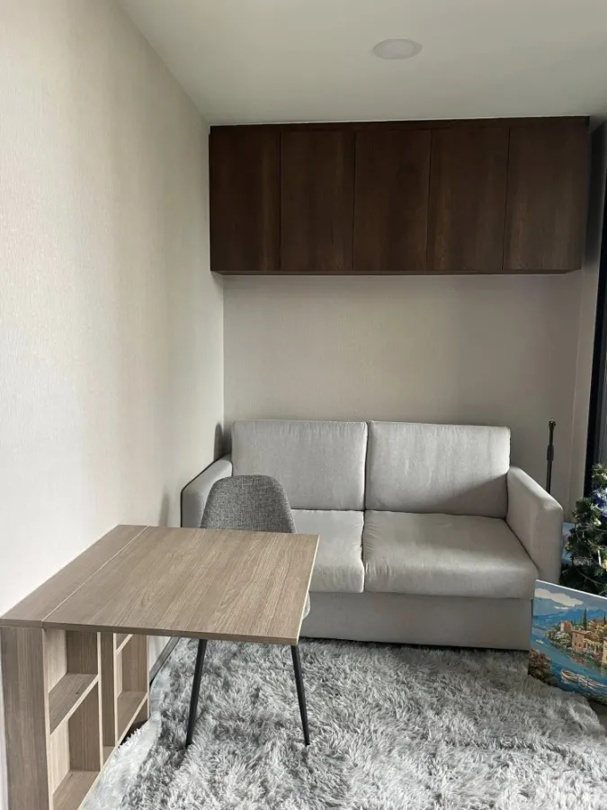 Condo for rent, Flexi Sathorn - Charoen Nakhon, studio room, decorated with built-in loft style, view of Icon Siam, don't wait.