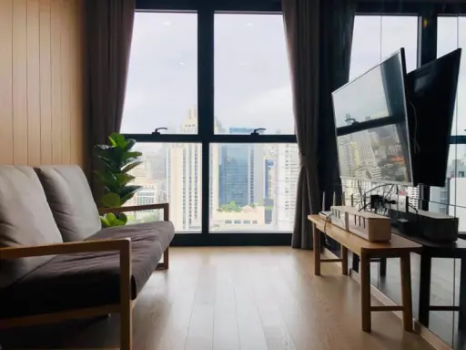 Condo for rent / sale, Ashton Asoke, beautiful room, fully furnished, prime location, next to MRT, near BTS, suitable for investment, book now
