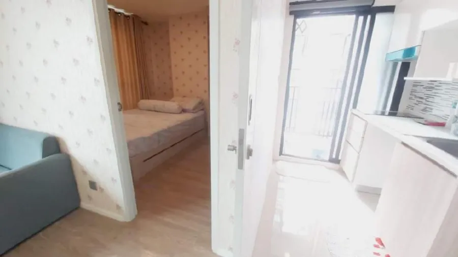 For rent Episode Phahon-Saphan Mai, corner room with furniture and electrical appliances. Book now.