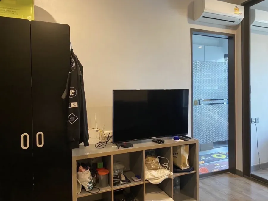 Condo for rent, Urbano Rajavithi, 22nd floor, Rama 8 Bridge view, complete here, just drag your bags and move in.