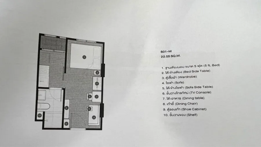 Selling down payment New Cross Khu Khot Station, garden view, Building C, room not hot, very good price, reserve first and get in first.