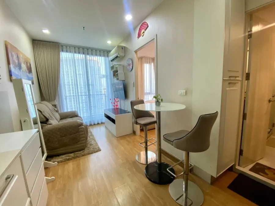 ให้เช่า Q House Sukhumvit 79 ชั้น 22 วิวแม่น้ําเจ้าพระยา แต่งครบ น่าอยู่ จองเลย